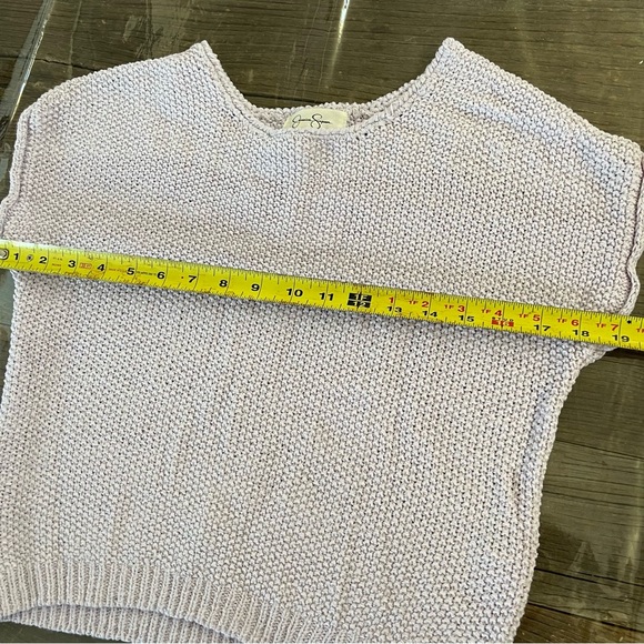 JESSICA SIMPSON knit top in light purple - Picture 4 of 7